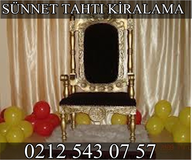 Büyükçekmece sünnet tahtı