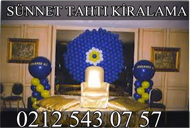 Sünnet düğünü malzemeleri